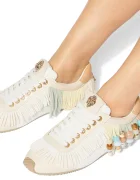 Kurt Geiger London Islington Beaded Tassel маратонки дамски бежови 4725845019