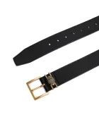 Kurt Geiger London Кожен колан Shoreditch в черно 5410900309