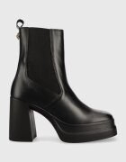 Kurt Geiger London Кожени боти челси Stomp Heeled Chelsea