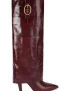 Kurt Geiger London Кожени ботуши Fold Over Tall Boot