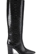Kurt Geiger London Кожени ботуши Regent Point Knee Boot