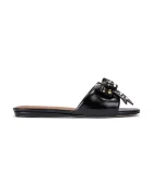 Kurt Geiger London Кожени чехли Kensington Bow Flat Sandal