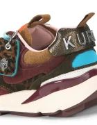 Kurt Geiger London Кожени маратонки Kurt Runner в кафяво 5064339619