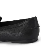 Kurt Geiger London мокасини дамски от кожа Pimlico Moccasin Black Leather черни 5596300109