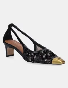Kurt Geiger London Обувки с дебел ток Regent Open Court