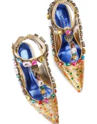 Kurt Geiger London Обувки с тънък ток Belgravia C T-Bar Court в златисто 5385766779