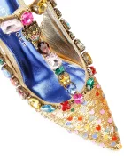 Kurt Geiger London Обувки с тънък ток Belgravia C T-Bar Court в златисто 5385766779