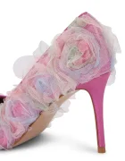 Kurt Geiger London обувки с ток Belgravia Eagle Court розови 3939957609