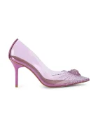 Kurt Geiger London обувки с ток Eagle Vinyl Court Viola виолетови 5798892979