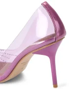 Kurt Geiger London обувки с ток Eagle Vinyl Court Viola виолетови 5798892979