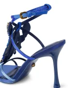 Kurt Geiger London сандали с висок ток Lobster Sandal Blue Fabric виолетови 5804080609