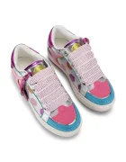 Kurt Geiger London Southbank Footy Mult маратонки дамски от кожа многоцветни с платформа 5853469109