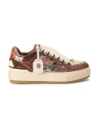 Kurt Geiger London Southbank Tag маратонки дамски от кожа кафяви 9564335719