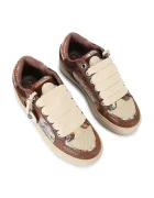 Kurt Geiger London Southbank Tag маратонки дамски от кожа кафяви 9564335719