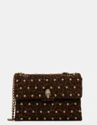 Kurt Geiger London Велурена чанта KENSINGTON