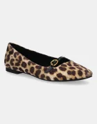 Kurt Geiger London Велурени балеринки Flexi Ballerina