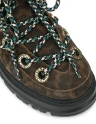 Kurt Geiger London Велурени боти Kensington Hiker в кафяво с равна подметка 4991835289