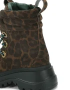 Kurt Geiger London Велурени боти Kensington Hiker в кафяво с равна подметка 4991835289