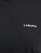 La Mania тениска дамска от памук черна BONI.3