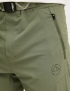 La Sportiva туристически къс панталон мъжки West Crest зелен със стандартна талия ZAHS024