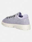 Lacoste Baseshot маратонки дамски от велур виолетови обувки с платформа 50SFA0040 LP6