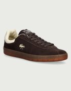 Lacoste BASESHOT маратонки мъжки от велур кафяви 52SMA0044