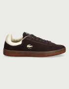 Lacoste BASESHOT маратонки мъжки от велур кафяви 52SMA0044