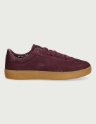 Lacoste BASESHOT PRO маратонки дамски от кожа бордо 52SFA0125