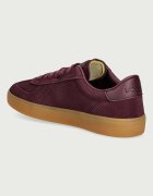 Lacoste BASESHOT PRO маратонки дамски от кожа бордо 52SFA0125