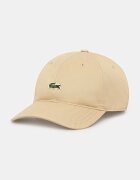 Lacoste бейзболна шапка от памук бежова RK0491