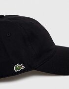 Lacoste бейзболна шапка от памук черна RK0440