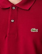 Lacoste блуза с дълги ръкави мъжка от памук бордо L1312