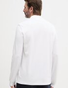 Lacoste Блуза с дълги ръкави мъжка от памук Бяла L1312