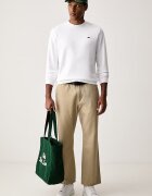 Lacoste блуза с дълги ръкави мъжка от памук бяла PH4013
