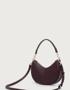 Lacoste чанта crossbody дамска от кожа бордо NF5101PH