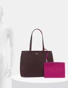 Lacoste чанта с две лица дамска бордо NF2142AA