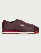 Lacoste CLUB-LOW маратонки дамски от кожа бордо 52SFA0103