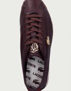 Lacoste CLUB-LOW маратонки дамски от кожа бордо 52SFA0103