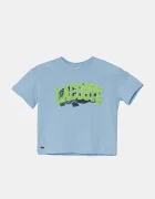 Lacoste Детска памучна тениска