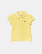 Lacoste детска памучна тениска с яка