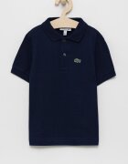 Lacoste Детска памучна тениска с яка