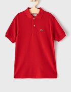 Lacoste Детска памучна тениска с яка