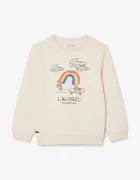 Lacoste Детски памучен суичър