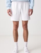 Lacoste къс панталон тип анцуг мъжки бял със стандартна талия GH0138