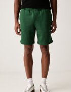 Lacoste къс панталон тип анцуг мъжки с памук зелен със стандартна талия GH8861