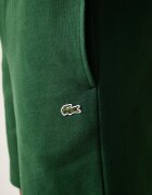 Lacoste къс панталон тип анцуг мъжки с памук зелен със стандартна талия GH8861