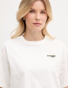 Lacoste къс топ дамски от памук бял TF7605