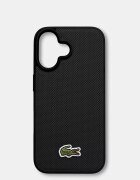 Lacoste кейс за телефон iPhone 16 черен LCHMP16SPVCK