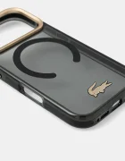 Lacoste Кейс за телефон iPhone 17 Pro в черно LCHMP17LUFWAK