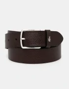 Lacoste колан мъжки от кожа кафяв RC4090